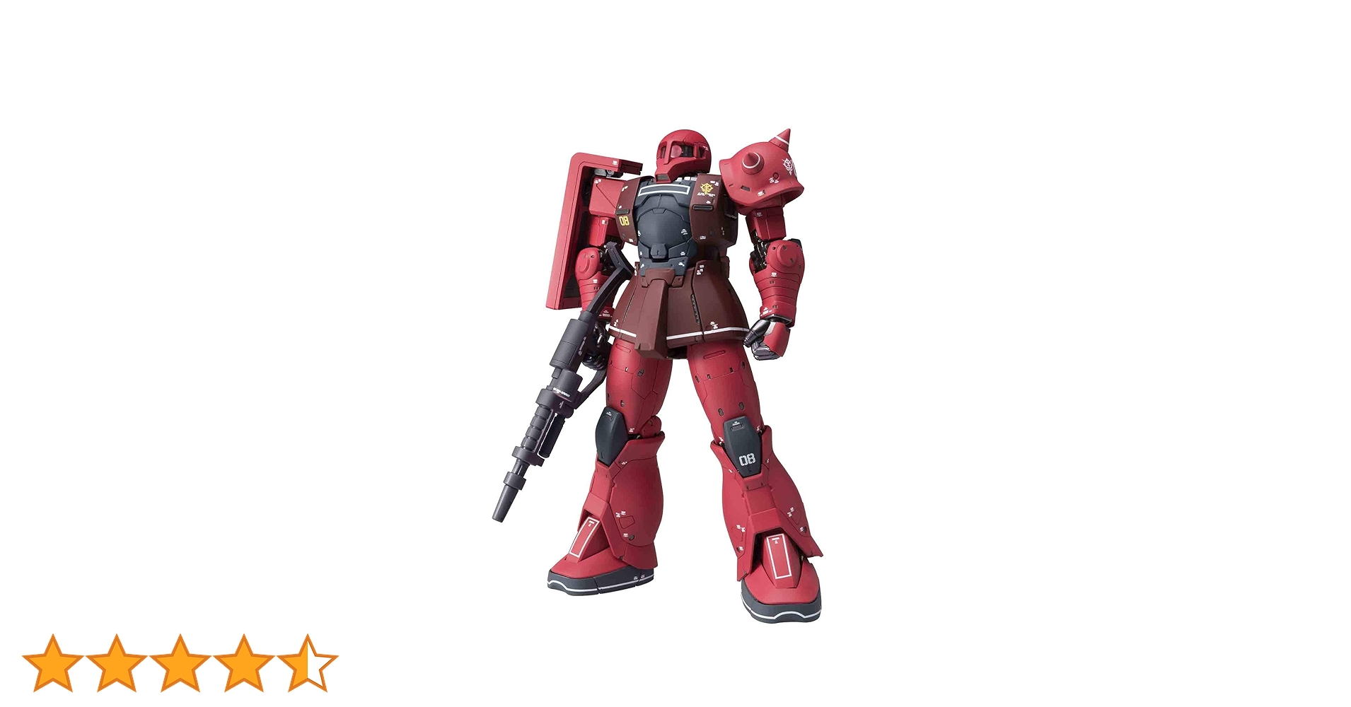Bandai 73963 - GFF ms-05s Char aznable zaku I, Multicolour